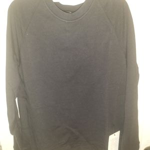 NWT Lululemon City Sweat Crew Men's Size Medium Black